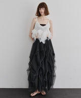 【予約】【TEN by LA BELLE ETUDE】Lily manyモチーフニットビスチェ