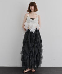【予約】【TEN by LA BELLE ETUDE】Lily manyモチーフニットビスチェ