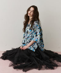 【一部カラー再入荷予約】"Lily" ボリュームチュールスカート