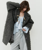 【yae】Color shaggy coat / カラーシャギーコート