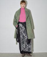 【yae】Color shaggy coat / カラーシャギーコート