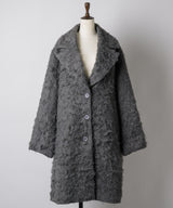 【yae】Color shaggy coat / カラーシャギーコート