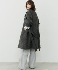 【yae】Color shaggy coat / カラーシャギーコート