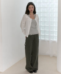 【GIUNON】back belt adjustable denim / バックベルトアジャスタブルデニム