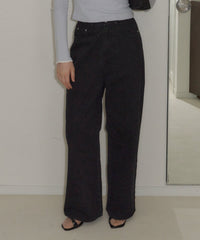 【GIUNON】back belt adjustable denim / バックベルトアジャスタブルデニム