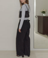 【GIUNON】back belt adjustable denim / バックベルトアジャスタブルデニム