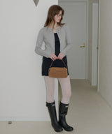 【GIUNON】eyelet scallop soft cardigan / アイレットスカラップソフトカーディガン