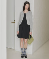 【GIUNON】eyelet scallop soft cardigan / アイレットスカラップソフトカーディガン