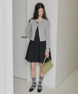【GIUNON】eyelet scallop soft cardigan / アイレットスカラップソフトカーディガン