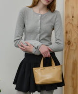 【GIUNON】eyelet scallop soft cardigan / アイレットスカラップソフトカーディガン