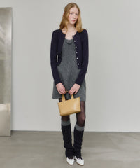 【GIUNON】eyelet scallop soft cardigan / アイレットスカラップソフトカーディガン