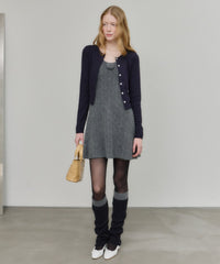 【GIUNON】eyelet scallop soft cardigan / アイレットスカラップソフトカーディガン