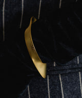 【予約】【loni】Letterring Leaf Plate Bangle