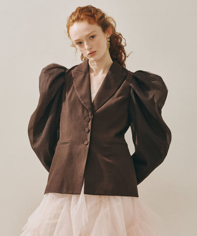 【J1U by LA BELLE ETUDE】パワーパフショルダージャケット