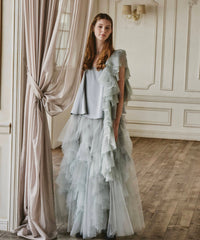 【一部カラー再入荷予約】"Lily" ボリュームチュールスカート