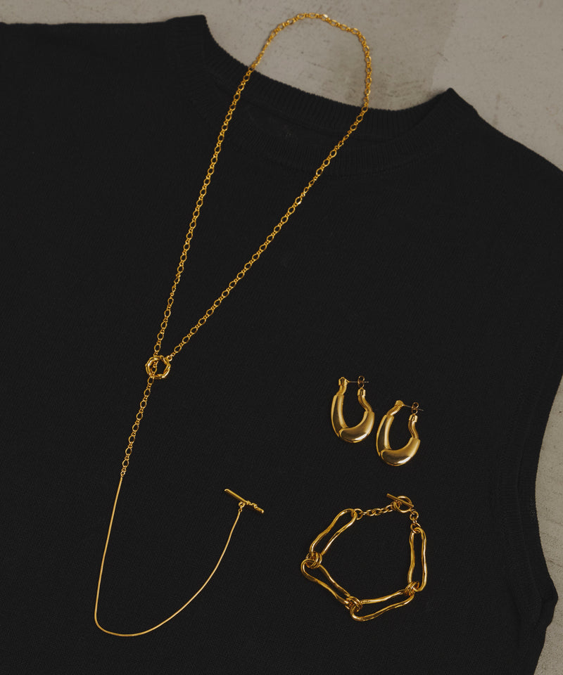 【loni】ivy combi chain necklace