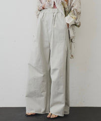 【予約】コットンツイルカーブパンツ