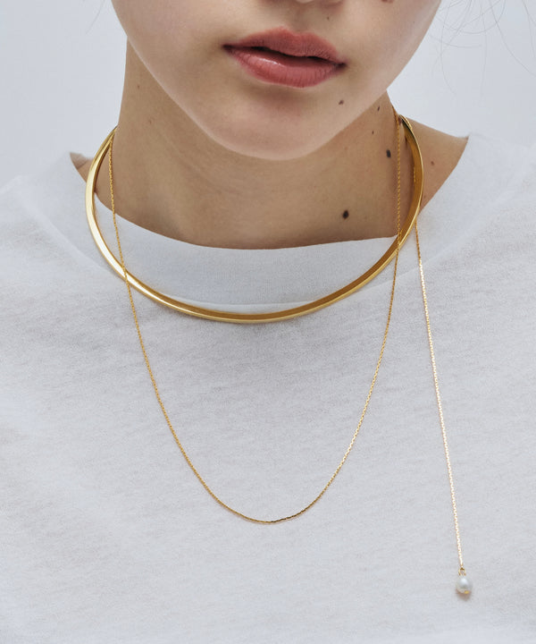 【一部カラー予約】【loni】Bud multiway pearl choker/マルチウェイパールチョーカー