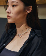 【loni】Ivy Asymmetry Choker/アシンメトリーデザインチョーカー