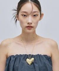 【予約】【loni】Big Heart Necklace