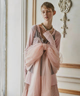 バックスリットリブカーディガン