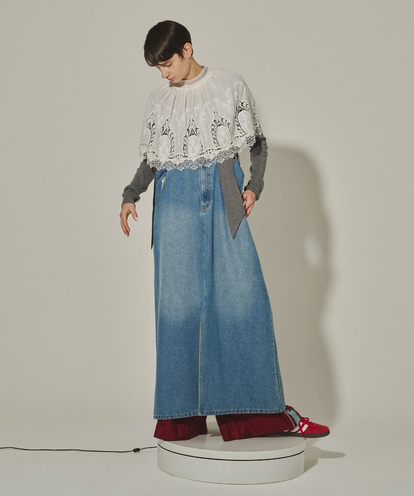 2way デニムサロペスカート – LA BELLE ETUDE online store