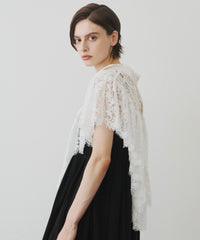 【一部カラー予約】2WAY vintage調モチーフレースつけ衿