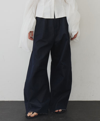 【再入荷】コットンツイルカーブパンツ