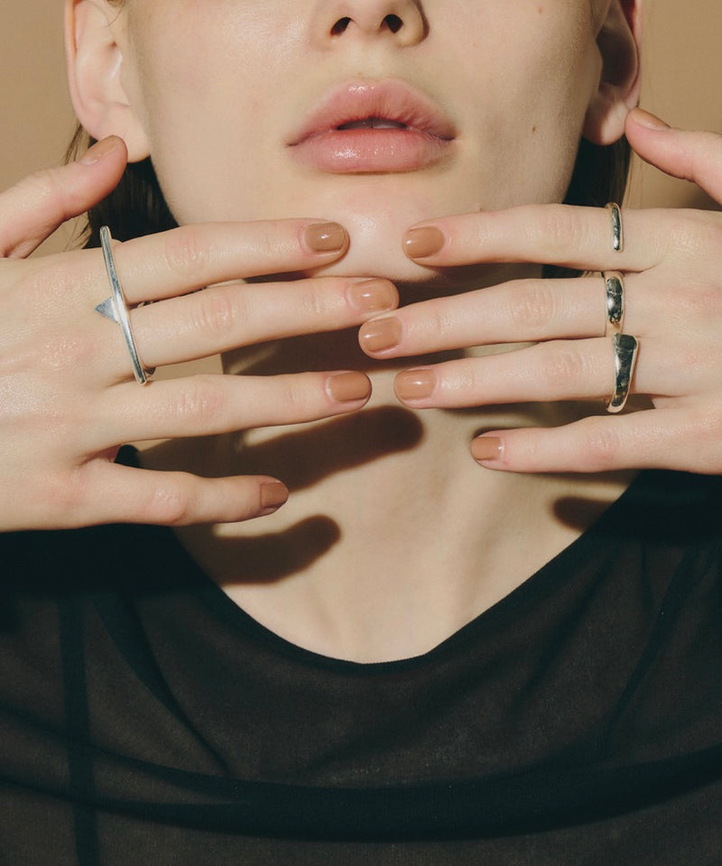 【loni】Triangle Double Ring