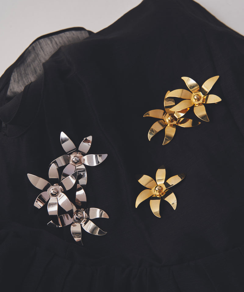 【loni】Asymmetry Flower Pierce