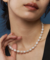 【予約】【loni】Metal Mix Pearl Necklace