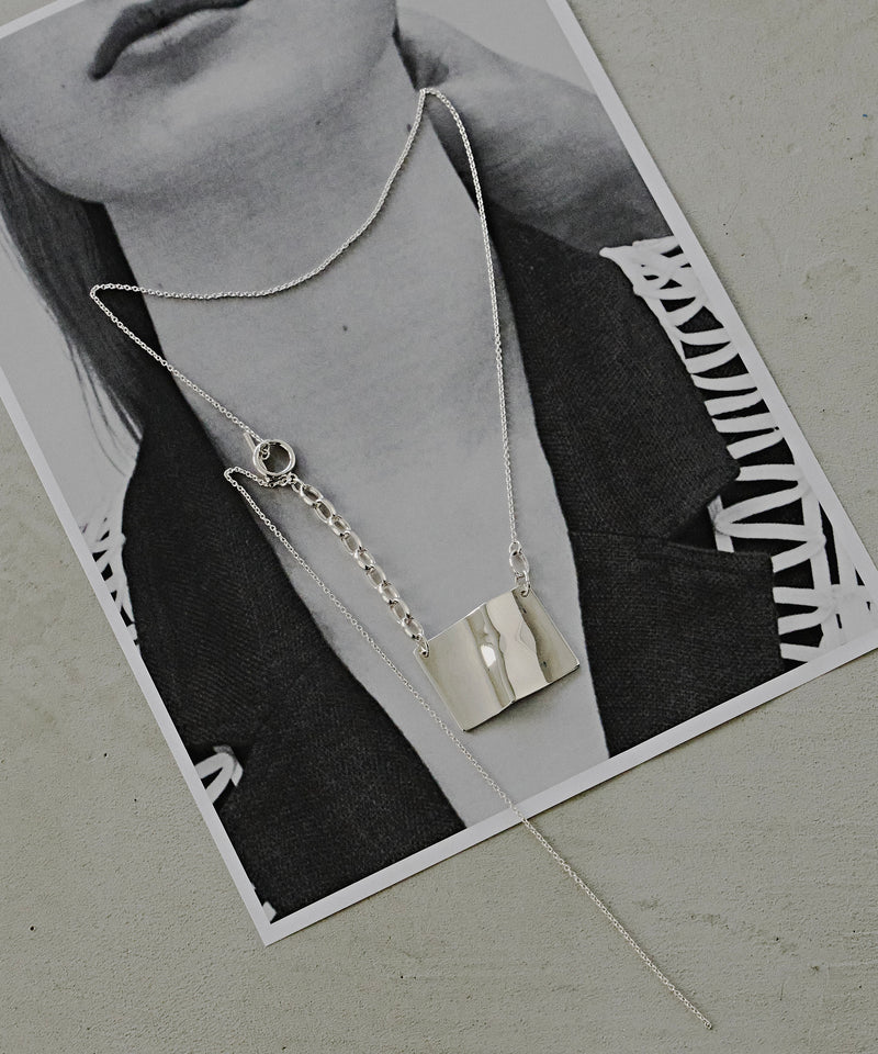 【予約】【loni】Ground Plate Necklace