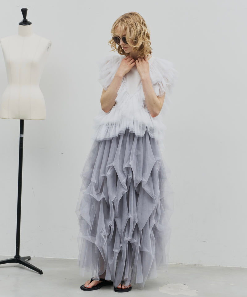 Carrie ボリュームチュールスカート – LA BELLE ETUDE online store