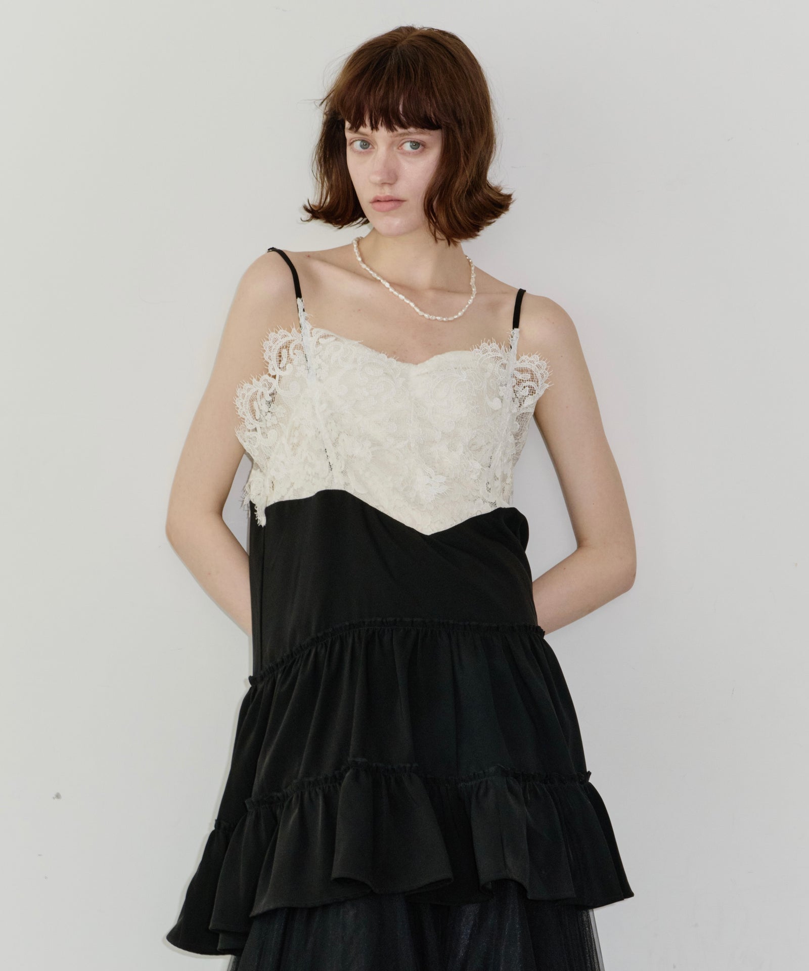 モチーフレースAラインキャミチュニック – LA BELLE ETUDE online store
