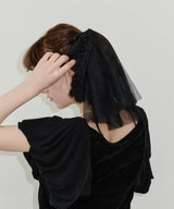 【TEN by LA BELLE ETUDE】モチーフレース×チュールBIGシュシュ