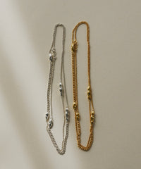 【予約】【loni】Nuance Stone Necklace