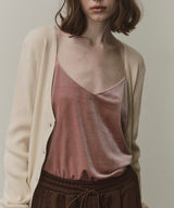 ベロアAラインキャミ