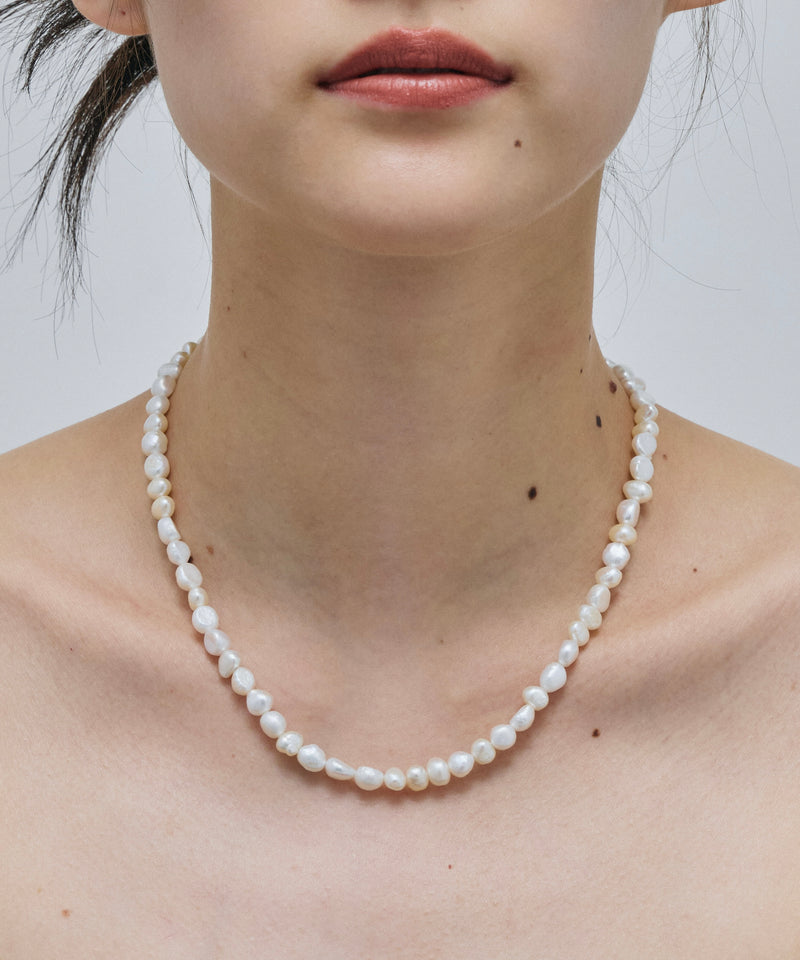 【予約】【loni】Simple Pearl Necklace