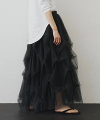 Carrie ボリュームチュールスカート
