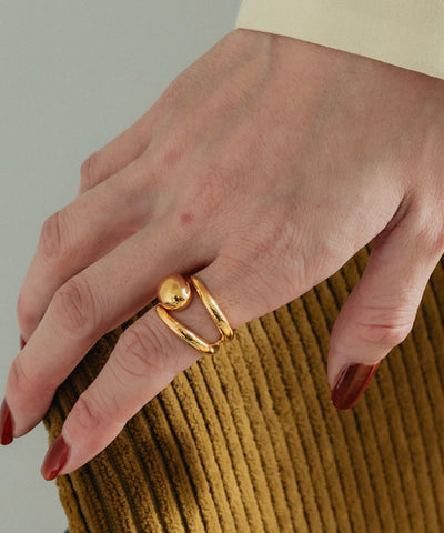 【loni】Nuance Stone Ring