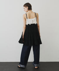 【予約】モチーフレースAラインキャミチュニック