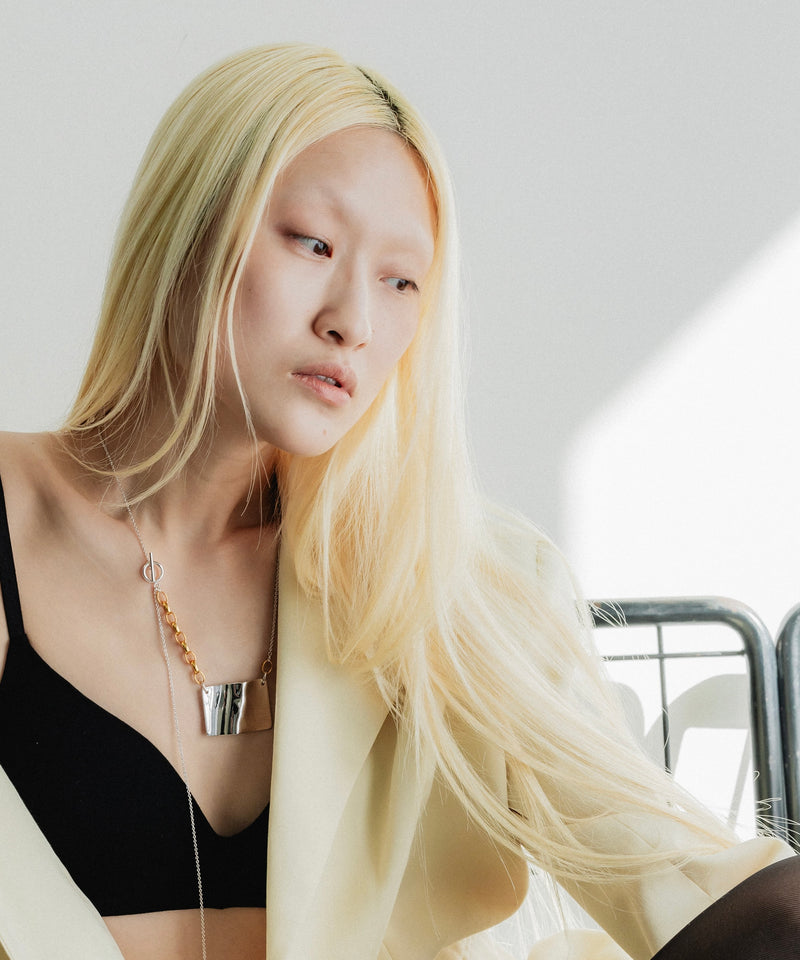 【予約】【loni】Ground Plate Necklace