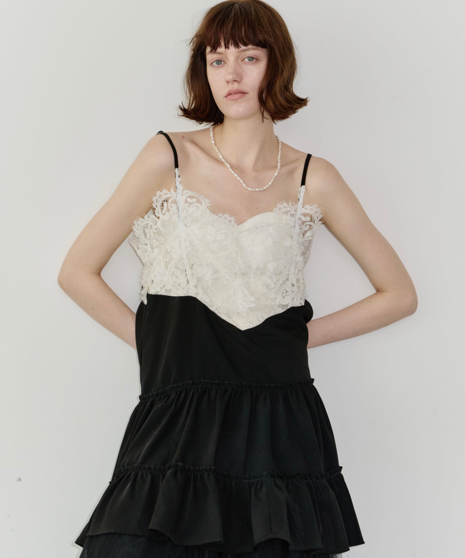 モチーフレースAラインキャミチュニック – LA BELLE ETUDE online store