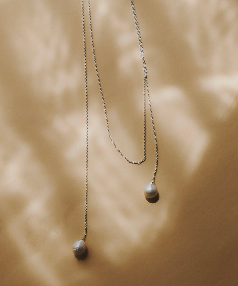 【予約】【loni】Silver925 Multi Way Pearl Necklace