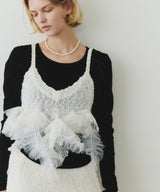 【TEN by LA BELLE ETUDE】Lily manyモチーフニットビスチェ