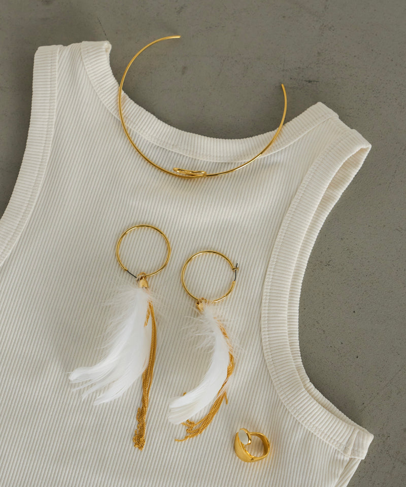 【loni】Big Feather Pierce