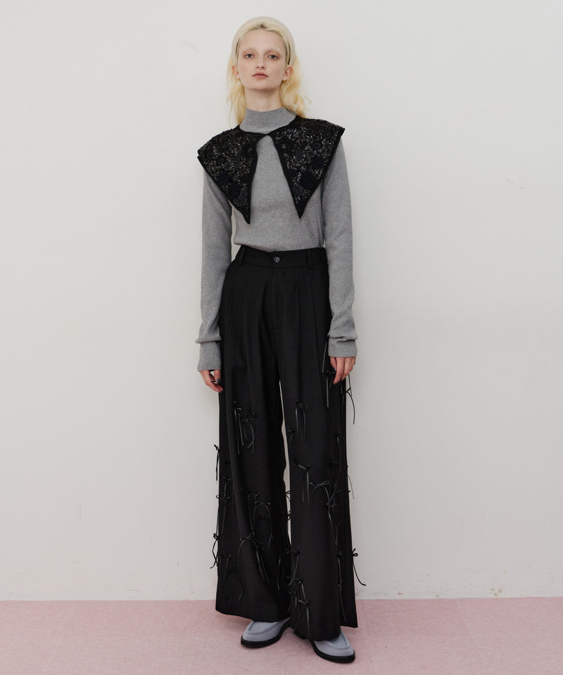 【予約】many ribbon pants