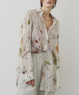 【REVIVAL】オリジナルvintageフラワープリントリラックスシャツ