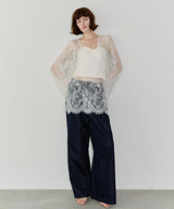 2WAY総レースVネックオーバーTOPS