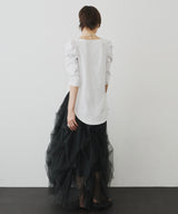 Carrie ボリュームチュールスカート